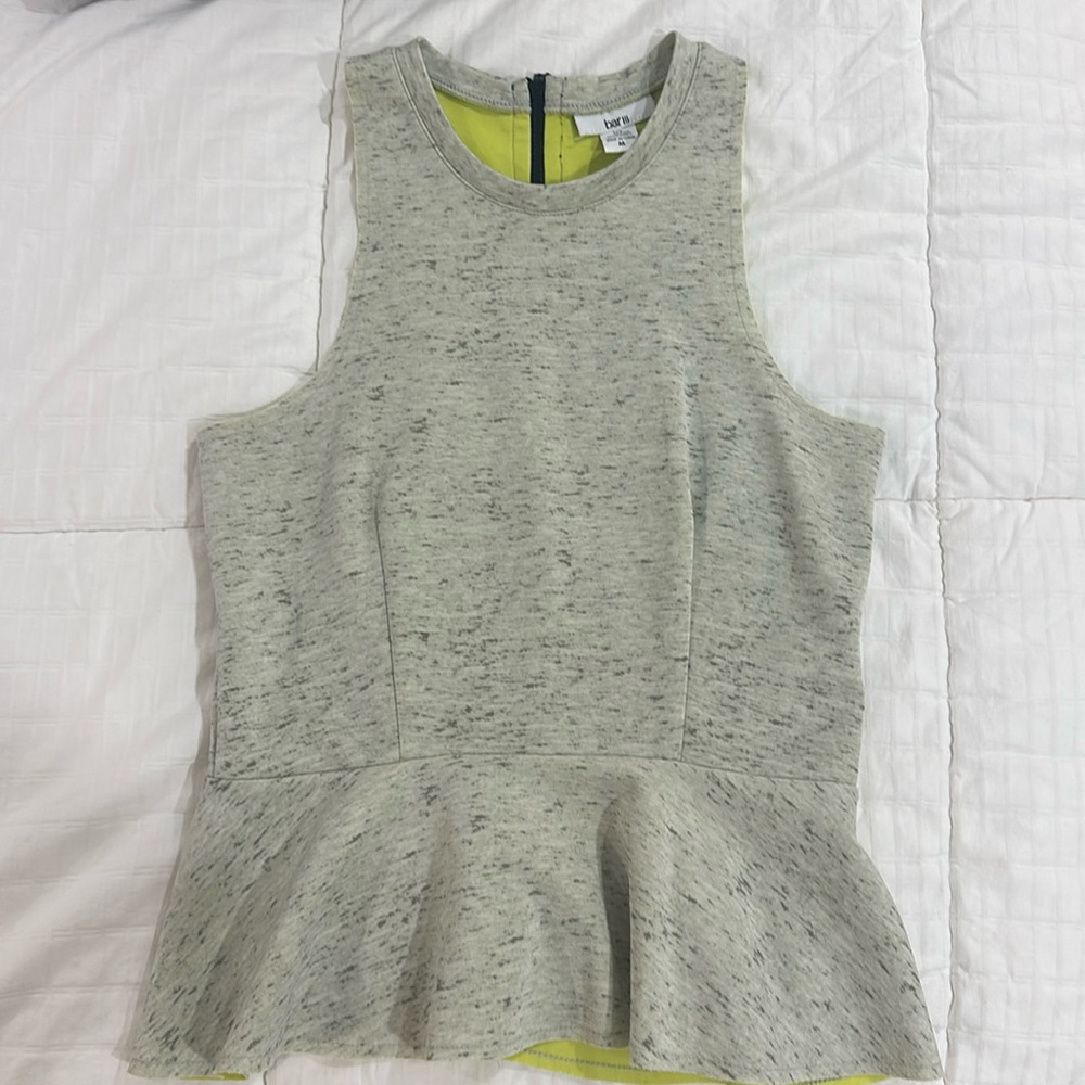 Bar III blouse Size Medium Peplum